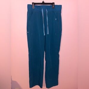 Women’s Dolan High Waisted Caribbean Blue Scrub Pants